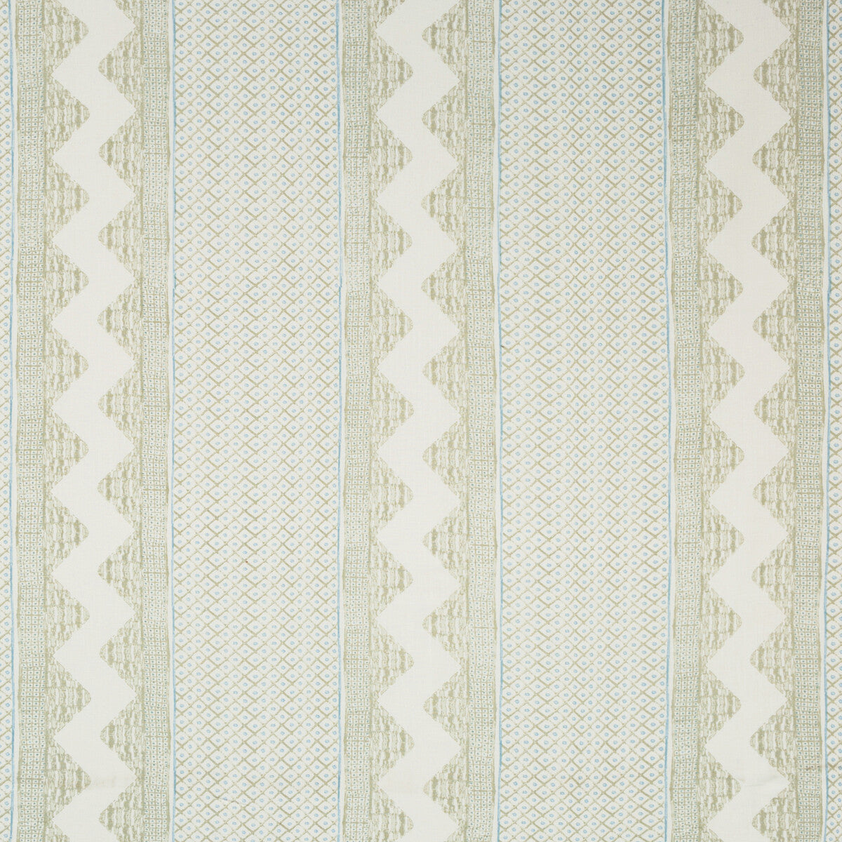LEE JOFA 2020188.2313.0 WHITAKER PRINT SAGE/AQUA Fabric - Eade's Wallpaper