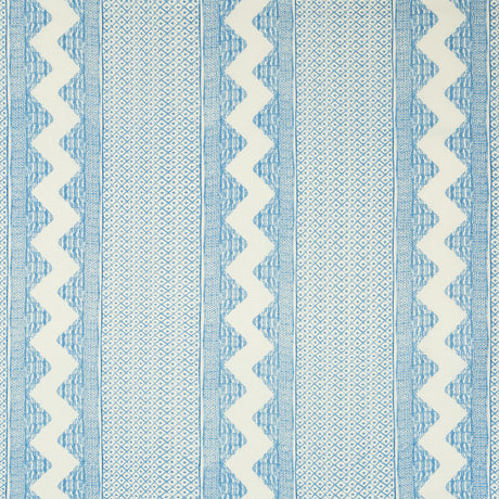 LEE JOFA 2020188.505.0 WHITAKER PRINT SKY/DELFT Fabric - Eade's Wallpaper