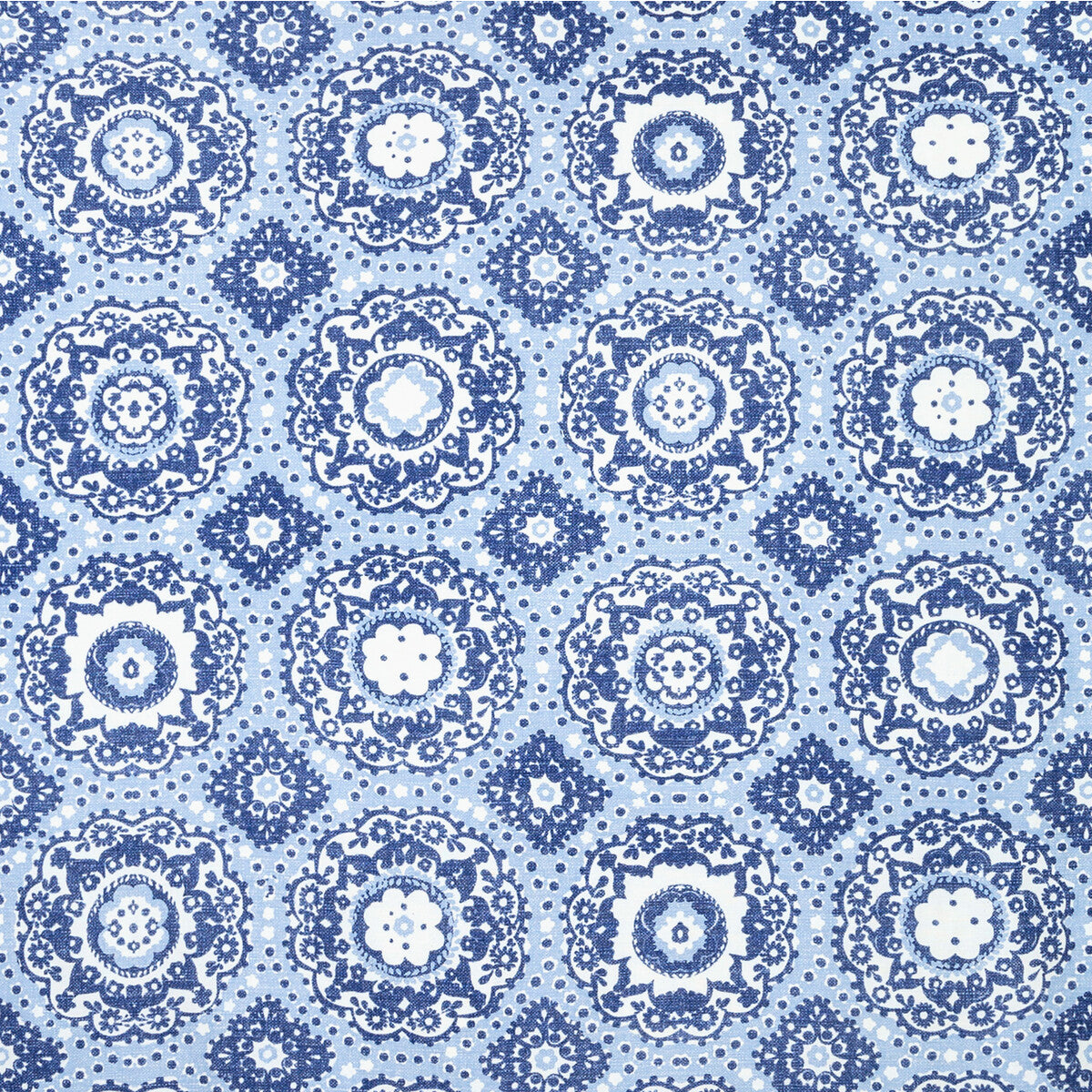 LEE JOFA 2020190.155.0 BAYVIEW PRINT CAPRI Fabric - Eade's Wallpaper