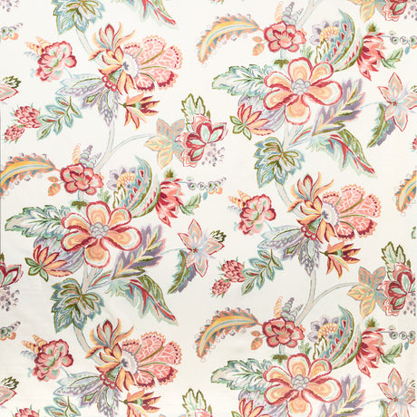 LEE JOFA 2020191.973.0 AUGUSTINE PRINT MULTI Fabric - Eade's Wallpaper