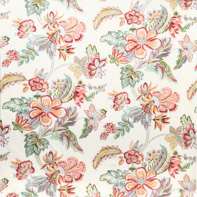 LEE JOFA 2020191.973.0 AUGUSTINE PRINT MULTI Fabric - Eade's Wallpaper