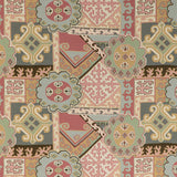 LEE JOFA 2020193.7134.0 BATANGAS PRINT PINK/MULTI Fabric - Eade's Wallpaper