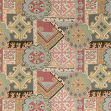 LEE JOFA 2020193.7134.0 BATANGAS PRINT PINK/MULTI Fabric - Eade's Wallpaper