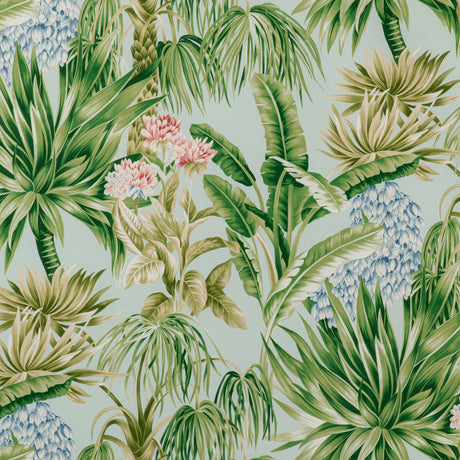 LEE JOFA 2020196.375.0 CALUYA PRINT MULTI Fabric - Eade's Wallpaper