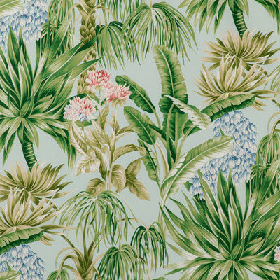 LEE JOFA 2020196.375.0 CALUYA PRINT MULTI Fabric - Eade's Wallpaper