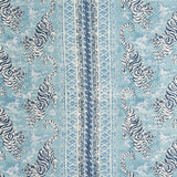 LEE JOFA 2020197.150.0 BONGOL PRINT SKY Fabric - Eade's Wallpaper