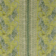 LEE JOFA 2020197.235.0 BONGOL PRINT KIWI Fabric - Eade's Wallpaper