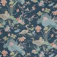 LEE JOFA 2020198.507.0 LUZON PRINT SAPPHIRE Fabric - Eade's Wallpaper
