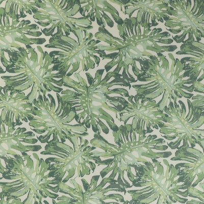LEE JOFA 2020199.230.0 CALAPAN PRINT GREEN Fabric - Eade's Wallpaper