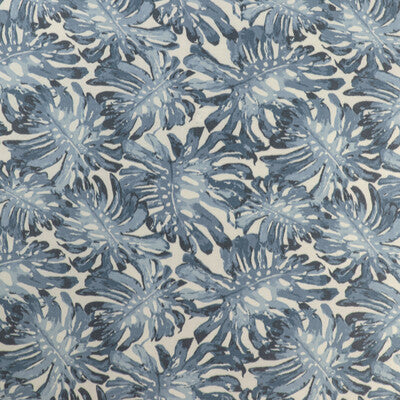 LEE JOFA 2020199.505.0 CALAPAN PRINT BLUE Fabric - Eade's Wallpaper