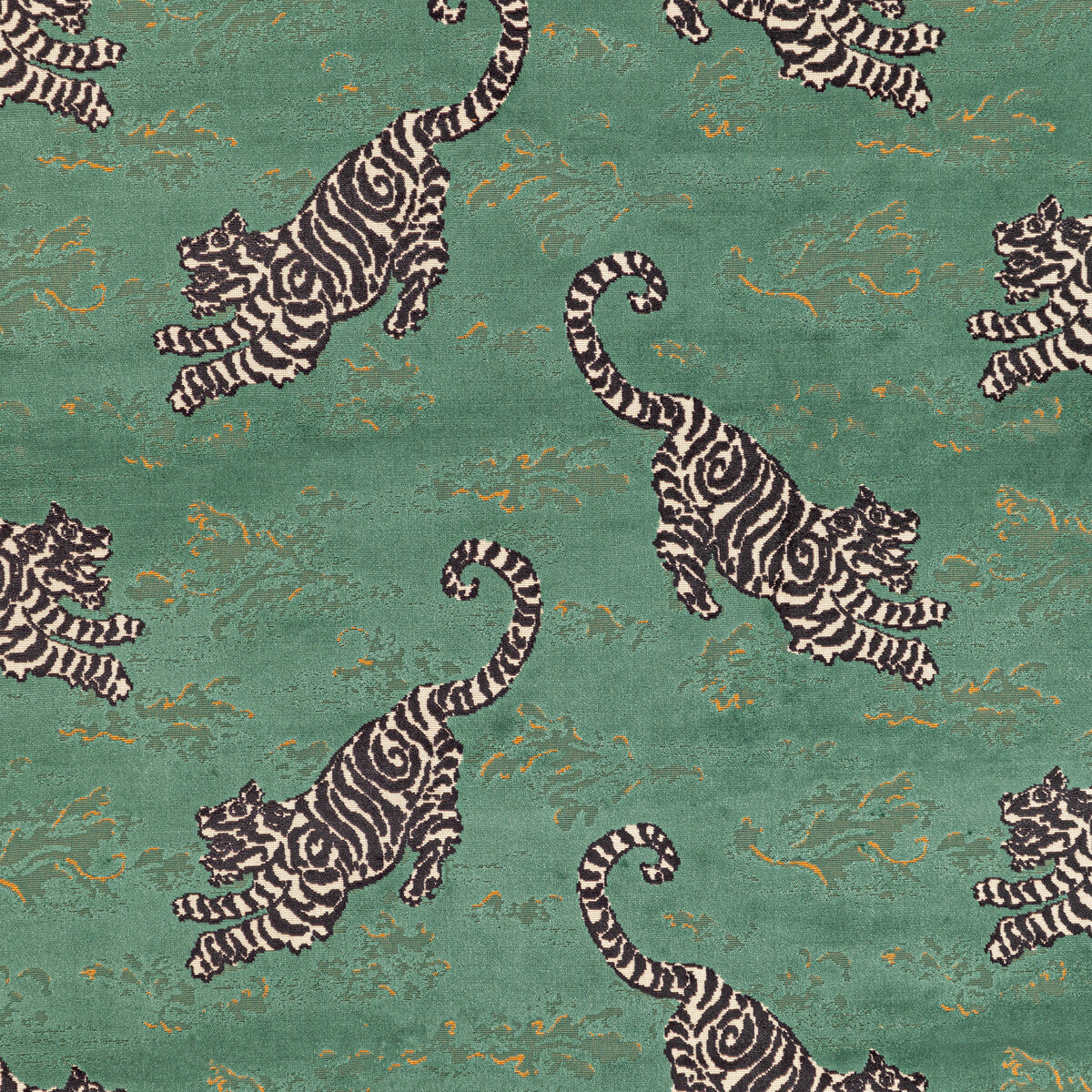 LEE JOFA 2020200.348.0 BONGOL VELVET JADE Fabric - Eade's Wallpaper