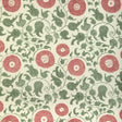 LEE JOFA 2020204.73.0 ELDORA PRINT LEAF/ROSE Fabric - Eade's Wallpaper