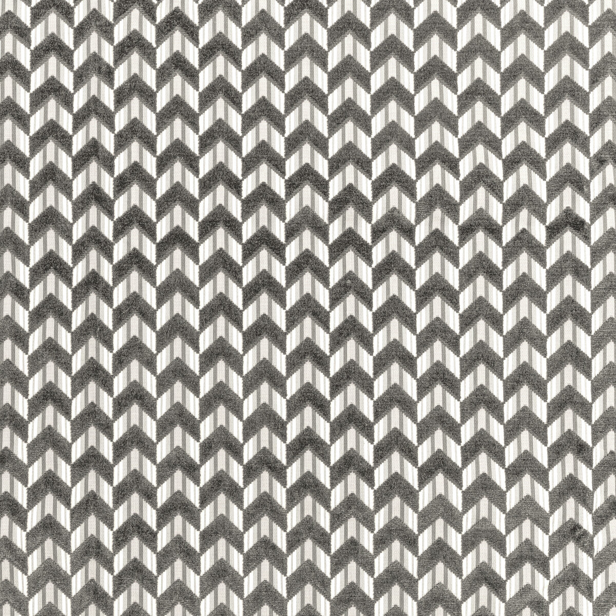 LEE JOFA 2020207.11.0 BAILEY VELVET GREY Fabric - Eade's Wallpaper