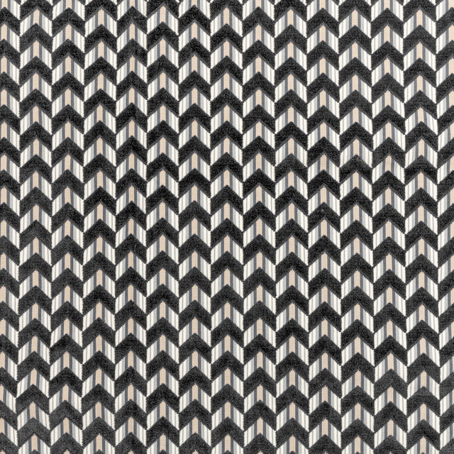 LEE JOFA 2020207.218.0 BAILEY VELVET CHARCOAL Fabric - Eade's Wallpaper