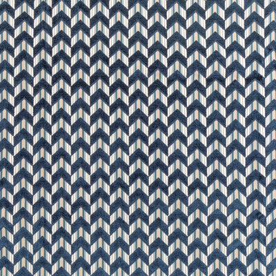 LEE JOFA 2020207.50.0 BAILEY VELVET NAVY Fabric - Eade's Wallpaper