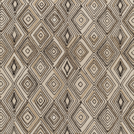 LEE JOFA 2020208.68.0 BOWEN EMBROIDERY TOBACCO Fabric - Eade's Wallpaper