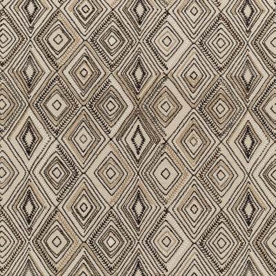 LEE JOFA 2020208.68.0 BOWEN EMBROIDERY TOBACCO Fabric - Eade's Wallpaper