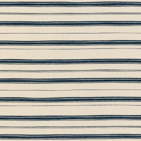 LEE JOFA 2020209.50.0 MEEKER STRIPE MARINE Fabric - Eade's Wallpaper