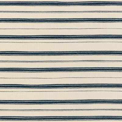LEE JOFA 2020209.50.0 MEEKER STRIPE MARINE Fabric - Eade's Wallpaper