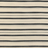LEE JOFA 2020209.81.0 MEEKER STRIPE BLACK Fabric - Eade's Wallpaper