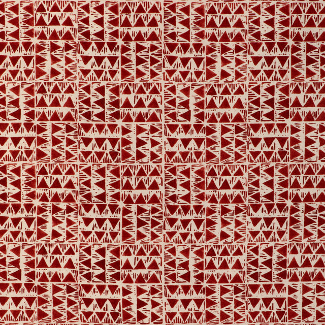 LEE JOFA 2020210.19.0 YAMPA PRINT RUBY Fabric - Eade's Wallpaper