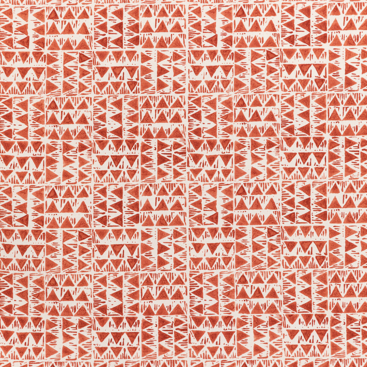 LEE JOFA 2020210.24.0 YAMPA PRINT SIENNA Fabric - Eade's Wallpaper