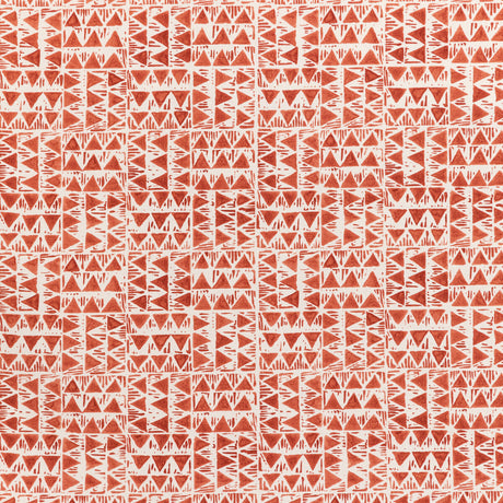 LEE JOFA 2020210.24.0 YAMPA PRINT SIENNA Fabric - Eade's Wallpaper