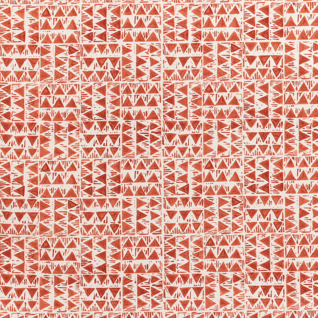 LEE JOFA 2020210.24.0 YAMPA PRINT SIENNA Fabric - Eade's Wallpaper