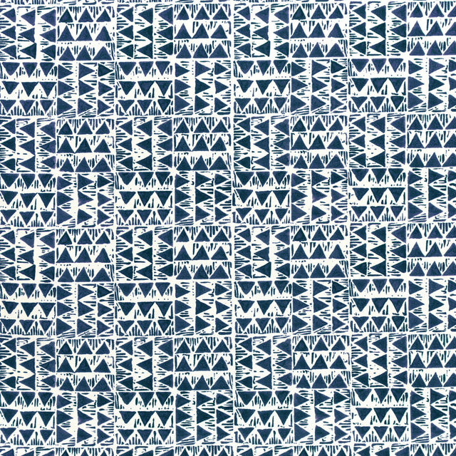 LEE JOFA 2020210.505.0 YAMPA PRINT NAVY Fabric - Eade's Wallpaper