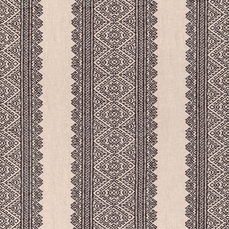 LEE JOFA 2020211.68.0 AVON EMBROIDERY SMOKE Fabric - Eade's Wallpaper