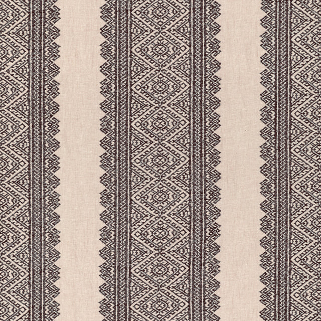 LEE JOFA 2020211.68.0 AVON EMBROIDERY SMOKE Fabric - Eade's Wallpaper