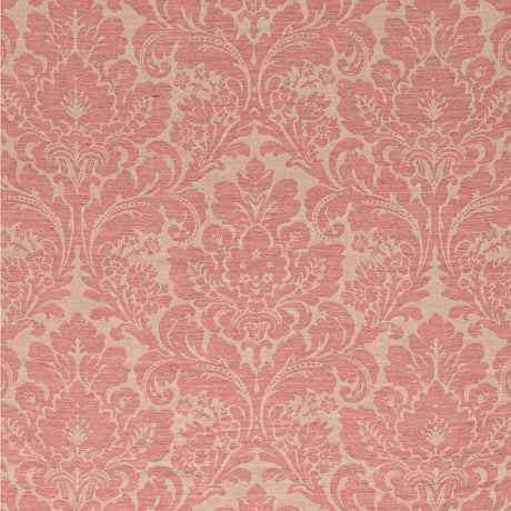 LEE JOFA 2020212.916.0 ACANTHUS DAMASK BERRY Fabric - Eade's Wallpaper