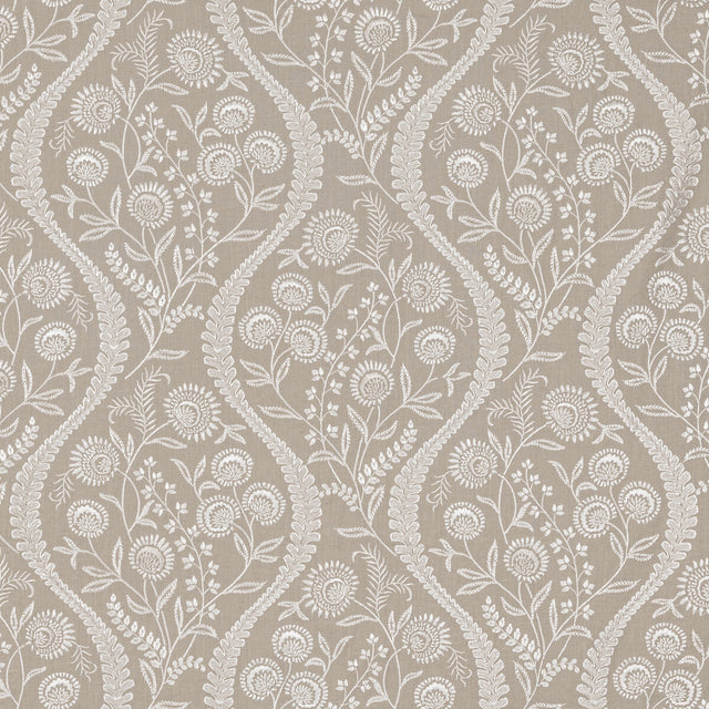 LEE JOFA 2020219.16.0 FLORIBLANCA LINEN Fabric - Eade's Wallpaper