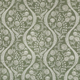 LEE JOFA 2020219.3.0 FLORIBLANCA GREEN Fabric - Eade's Wallpaper