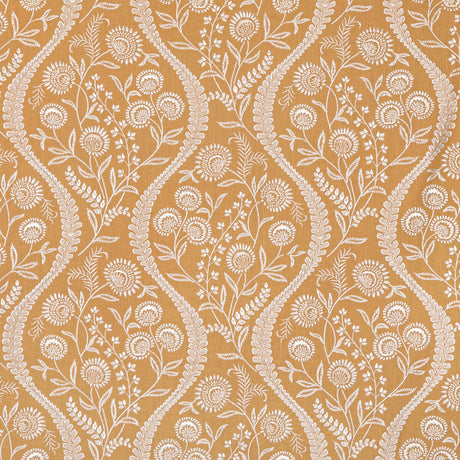 LEE JOFA 2020219.4.0 FLORIBLANCA GOLDEN Fabric - Eade's Wallpaper