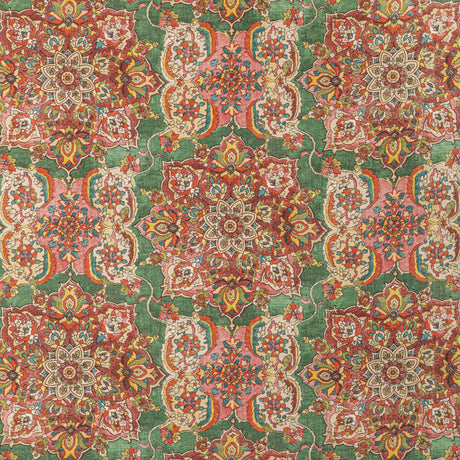 LEE JOFA 2020220.324.0 GRANADA PRINT JEWEL Fabric - Eade's Wallpaper