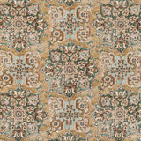 LEE JOFA 2020220.430.0 GRANADA PRINT BRONZE Fabric - Eade's Wallpaper