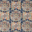 LEE JOFA 2020220.524.0 GRANADA PRINT DENIM Fabric - Eade's Wallpaper