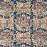 LEE JOFA 2020220.524.0 GRANADA PRINT DENIM Fabric - Eade's Wallpaper