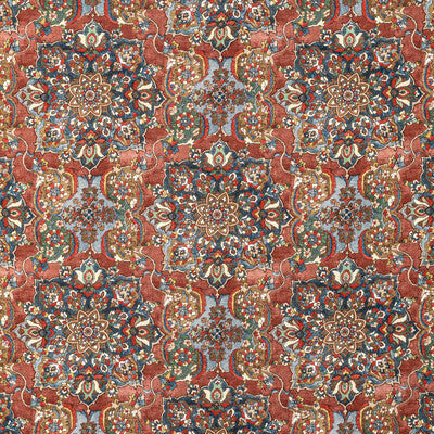 LEE JOFA 2020220.924.0 GRANADA PRINT RUBY Fabric - Eade's Wallpaper