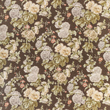 LEE JOFA 2020221.630.0 UPTON COTTON JAVA/MOSS Fabric - Eade's Wallpaper