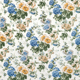 LEE JOFA 2020222.31.0 UPTON LINEN IVORY/CAPRI Fabric - Eade's Wallpaper