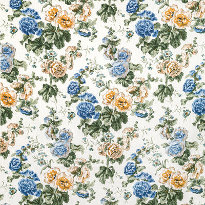 LEE JOFA 2020222.31.0 UPTON LINEN IVORY/CAPRI Fabric - Eade's Wallpaper