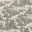 LEE JOFA 2020224.816.0 PAGODA TOILE COAL Fabric - Eade's Wallpaper