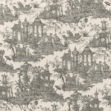 LEE JOFA 2020224.816.0 PAGODA TOILE COAL Fabric - Eade's Wallpaper