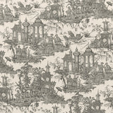 LEE JOFA 2020224.816.0 PAGODA TOILE COAL Fabric - Eade's Wallpaper