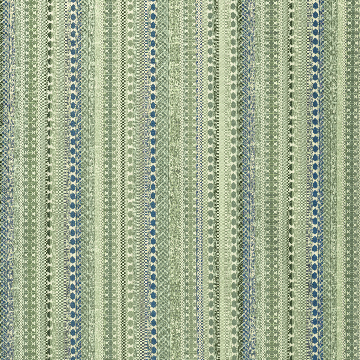 LEE JOFA 2021101.335.0 PALMETE WEAVE AQUA Fabric - Eade's Wallpaper