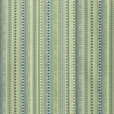 LEE JOFA 2021101.335.0 PALMETE WEAVE AQUA Fabric - Eade's Wallpaper