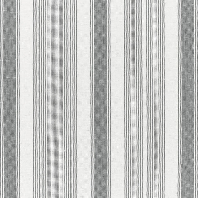 LEE JOFA 2021102.1101.0 TABLADA STRIPE SMOKE Fabric - Eade's Wallpaper