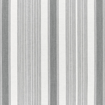 LEE JOFA 2021102.1101.0 TABLADA STRIPE SMOKE Fabric - Eade's Wallpaper
